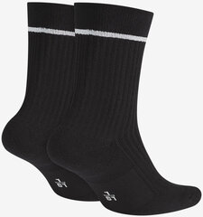 Nike Sukat U Snkr Sox Essential Crw 2PR Black hinta ja tiedot | Miesten sukat | hobbyhall.fi