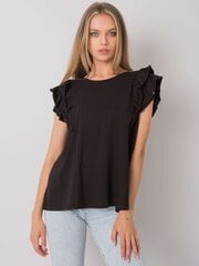 Och Bella musta pusero, jossa avoin selkäosa hinta ja tiedot | Naisten paidat | hobbyhall.fi