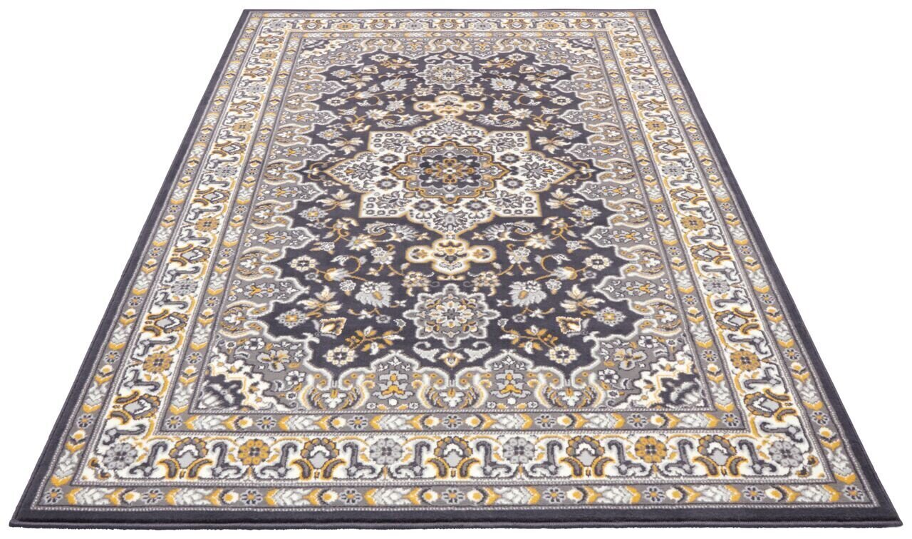 Matto Nouristan Mirkan Parun Tabriz 80x150 cm, harmaa hinta ja tiedot | Isot matot | hobbyhall.fi