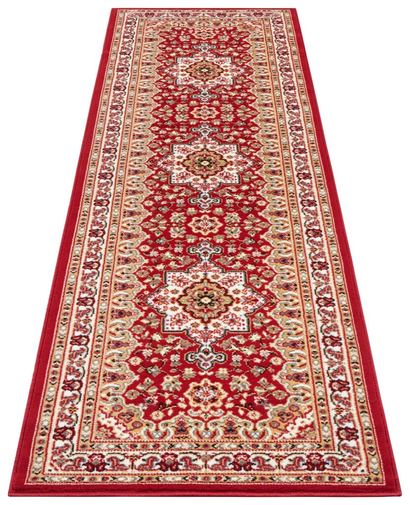 Kapea matto Nouristan Mirkan Parun Tabriz 80x250 cm, punainen hinta ja tiedot | Isot matot | hobbyhall.fi