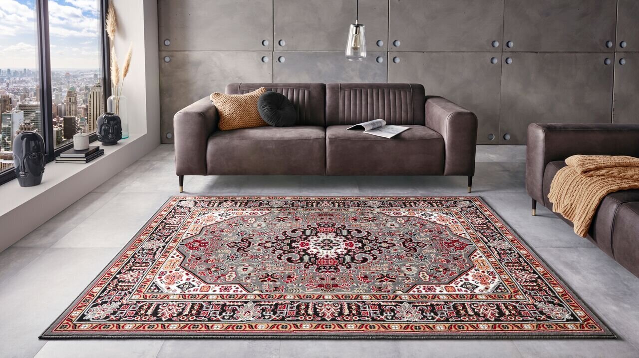 Matto Nouristan Mirkan Skazar Isfahan 120x170 cm, harmaa hinta ja tiedot | Isot matot | hobbyhall.fi