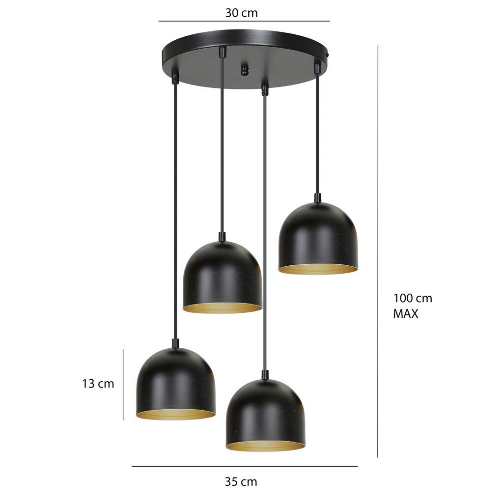 Valaisin Emibig Aero 4 hinta ja tiedot | Riippuvalaisimet | hobbyhall.fi