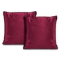 Decoking Velvet -tyynynpäällinen, vaaleanpunainen, 45 x 45 cm, 2 kpl hinta ja tiedot | Koristetyynyt ja tyynynpäälliset | hobbyhall.fi