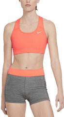 Nike Urheiluliivit Swoosh Bra Non Pad Bright Mango hinta ja tiedot | Naisten urheiluvaatteet | hobbyhall.fi