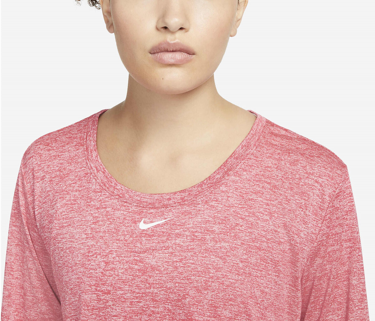 Nike Puserot One Df Ls Std Top Pink DD0641 622 hinta ja tiedot | Naisten urheiluvaatteet | hobbyhall.fi