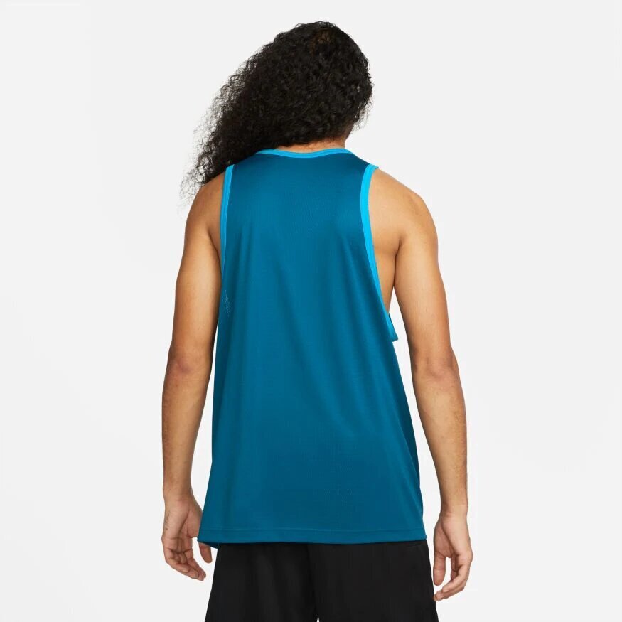 Nike T-paita M NK Df Crossover Jersey Blue DH7132 404 hinta ja tiedot | Miesten urheiluvaatteet | hobbyhall.fi