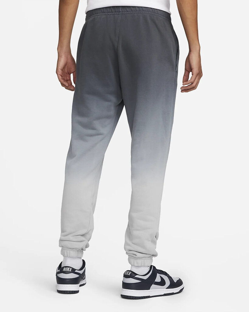 Nike Housut M Nk Club+ Cf Pant Dip Dye Grey DQ4631 070 hinta ja tiedot | Miesten urheiluvaatteet | hobbyhall.fi