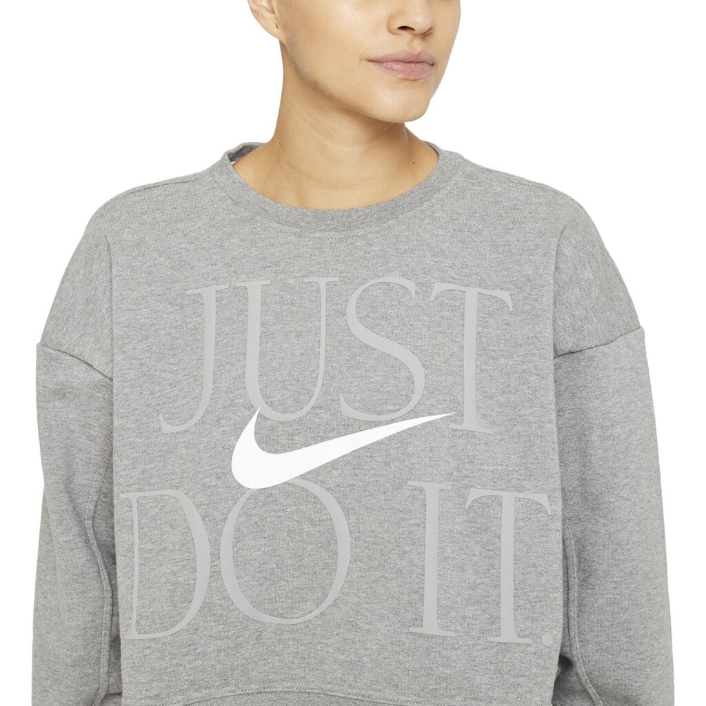 Nike Jumpperi W Nk Df Gx Get Fit Fc Cw Grey DD6130 091 hinta ja tiedot | Naisten hupparit, collegepaidat ja villapaidat | hobbyhall.fi