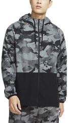 Nike huppari M NK Flx Vnt MX HD FZ Jkt Camo Grey Black hinta ja tiedot | Miesten puserot ja hupparit | hobbyhall.fi