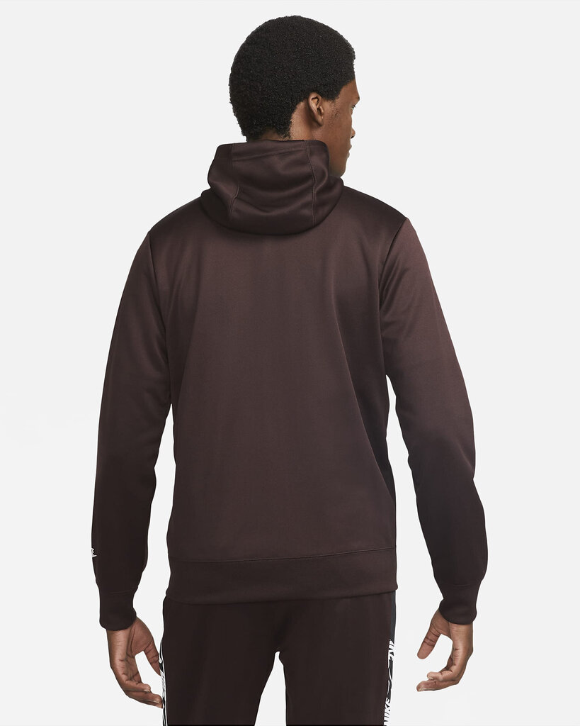 Nike huppari Nsw Repeat Pk Fz Hoodie Brown DM4672 203 hinta ja tiedot | Miesten puserot ja hupparit | hobbyhall.fi