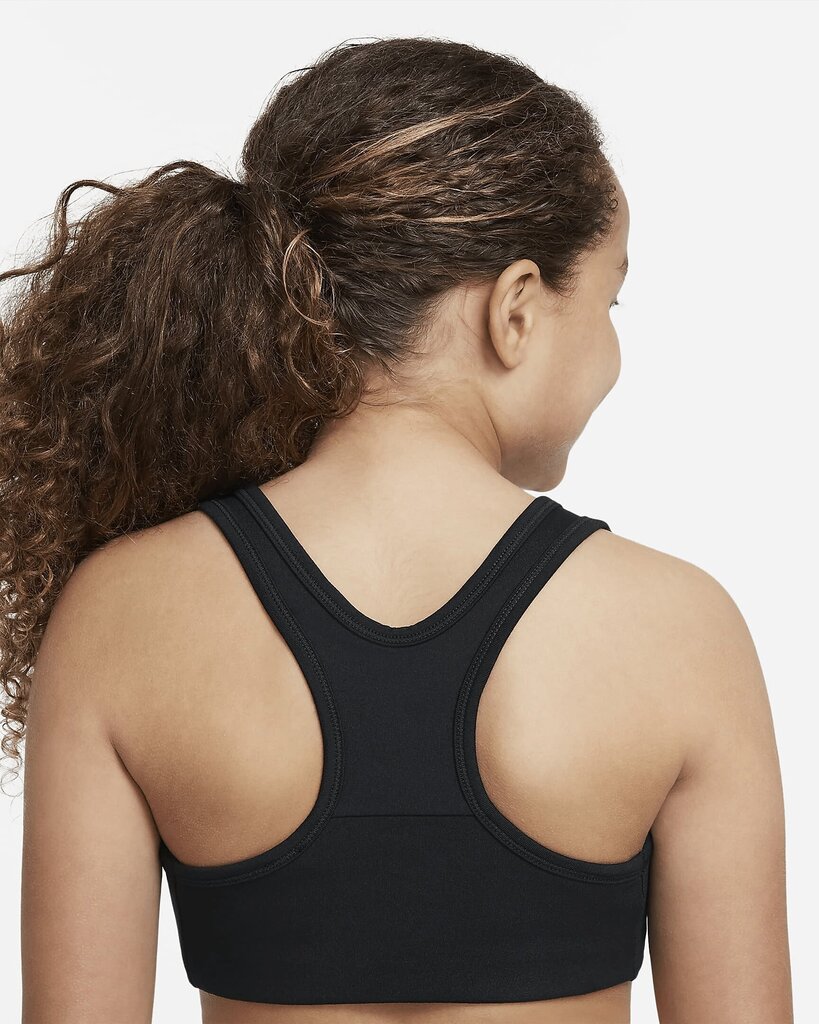 Nike Urheiluliivit G Nk Df Swsh Bra Futura Black DD7960 010 hinta ja tiedot | Tyttöjen alusvaatteet | hobbyhall.fi