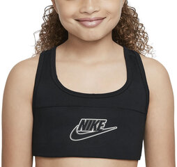 Nike Urheiluliivit G Nk Df Swsh Bra Futura Black DD7960 010 hinta ja tiedot | Nike Tyttöjen vaatteet | hobbyhall.fi