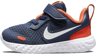 Nike Jalkineet Revolution 5 Blue Orange hinta ja tiedot | Lasten urheilukengät | hobbyhall.fi