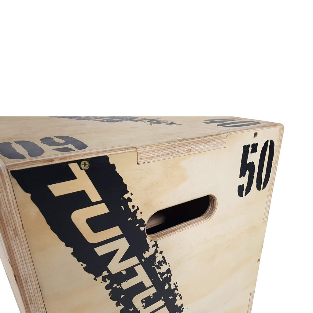 Treenilaatikko TUNTURI Plyo Box Wood 50/60/75cm hinta ja tiedot | Harjoitustikkaat | hobbyhall.fi