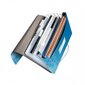 Leitz WOW A4-kansio kuminauhalla, muovia, sininen, 6 osaa 0816-103 hinta ja tiedot | Toimistotarvikkeet | hobbyhall.fi