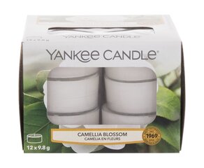 Tuoksukynttilät Yankee Candle Camellia Blossom 9,8 g, 12 kpl hinta ja tiedot | Yankee Candle Huonekalut ja sisustus | hobbyhall.fi