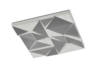 Kattovalaisin Led Trinity, 60 x 60 cm, harjattua alumiinia 920021998 hinta ja tiedot | Kattovalaisimet | hobbyhall.fi