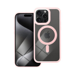 iPhone 15 Pro Max (6,7″) suojakuori MagSafe-magneeteilla (läpinäkyvä) - Pinkki hinta ja tiedot | MagSafe Puhelimet, älylaitteet ja kamerat | hobbyhall.fi