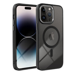 iPhone 15 (6,1″) suojakuori MagSafe-magneeteilla (läpinäkyvä) - Musta hinta ja tiedot | MagSafe Puhelimet, älylaitteet ja kamerat | hobbyhall.fi