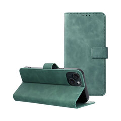 iPhone 15 Plus (6,7″) Forcell TENDER lompakkokotelo - Vihreä hinta ja tiedot | Puhelimen kuoret ja kotelot | hobbyhall.fi