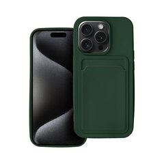 iPhone 15 Pro (6,1") Forcell CARD Suojakuori - Vihreä hinta ja tiedot | Forcell Puhelimet, älylaitteet ja kamerat | hobbyhall.fi