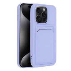 iPhone 15 Pro Max (6,7") Forcell CARD Suojakuori - Violetti hinta ja tiedot | Puhelimen kuoret ja kotelot | hobbyhall.fi