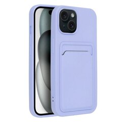 iPhone 15 Plus (6,7") Forcell CARD Suojakuori - Violetti hinta ja tiedot | Puhelimen kuoret ja kotelot | hobbyhall.fi