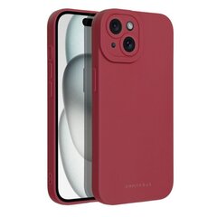 iPhone 15 (6,1″) Roar Luna Suojakuori - Punainen hinta ja tiedot | Puhelimen kuoret ja kotelot | hobbyhall.fi