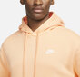 Nike huppari Nsw Club Hoodie Po Bb Peach BV2654 734 hinta ja tiedot | Miesten puserot ja hupparit | hobbyhall.fi