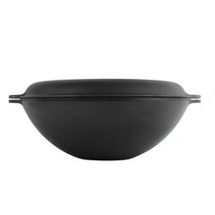 Valurautapannu Ø 36 cm WOK Lid-Pan hinta ja tiedot | Grillitarvikkeet ja -välineet | hobbyhall.fi