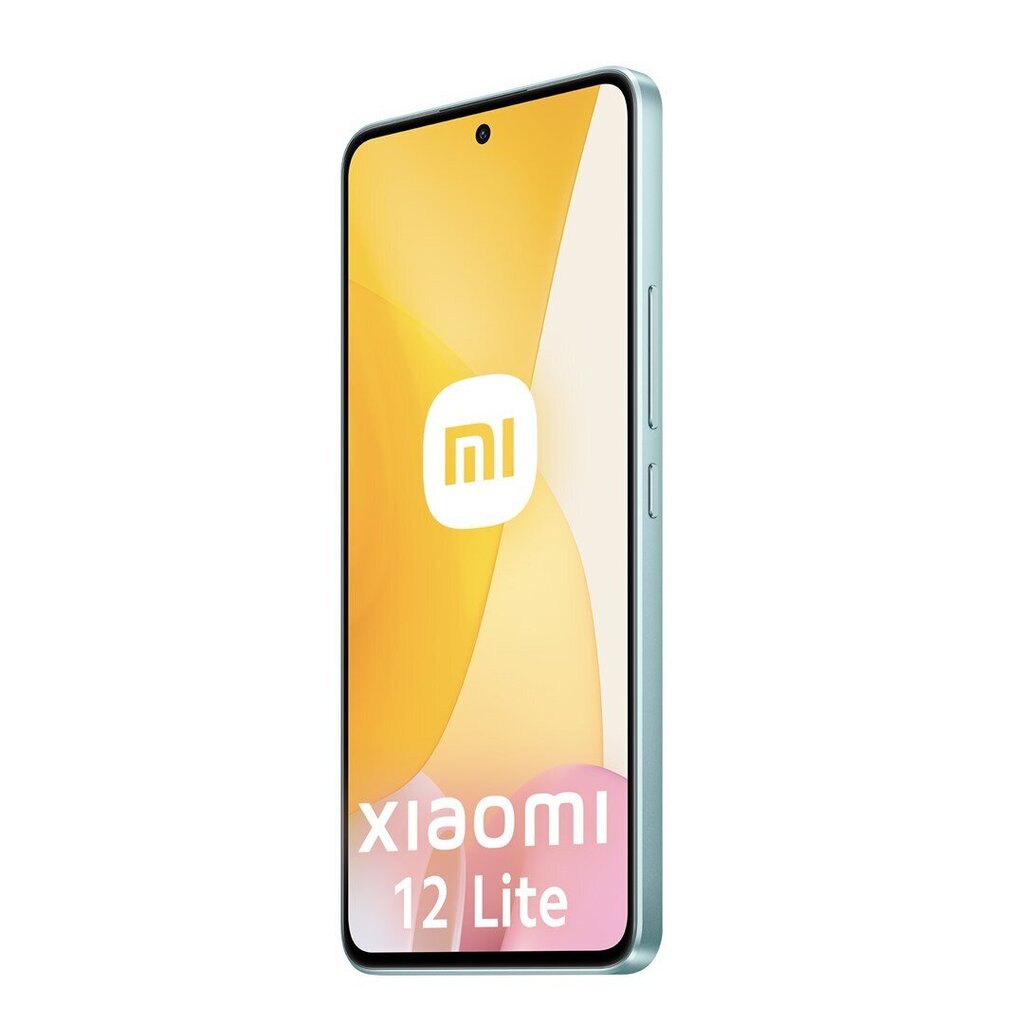 Xiaomi 12 Lite 5G 8/256GB Lite Green hinta ja tiedot | Matkapuhelimet | hobbyhall.fi