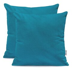 DecoKing Amber -tyynyliina 2 kpl, sininen, 80 x 80 cm hinta ja tiedot | Koristetyynyt ja tyynynpäälliset | hobbyhall.fi