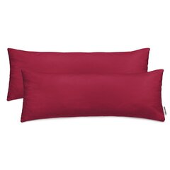 DecoKing Amber -tyynyliina 2 kpl, punabeige, 40 x 120 cm hinta ja tiedot | Koristetyynyt ja tyynynpäälliset | hobbyhall.fi