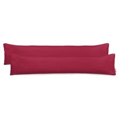 DecoKing Amber -tyynyliina 2 kpl, punabeige, 20 x 145 cm hinta ja tiedot | Koristetyynyt ja tyynynpäälliset | hobbyhall.fi