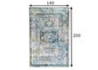 Matto Gino Falcone Adara 140x200 cm hinta ja tiedot | Isot matot | hobbyhall.fi