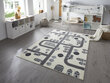Lastenhuoneen matto Town, 80x150 cm hinta ja tiedot | Isot matot | hobbyhall.fi