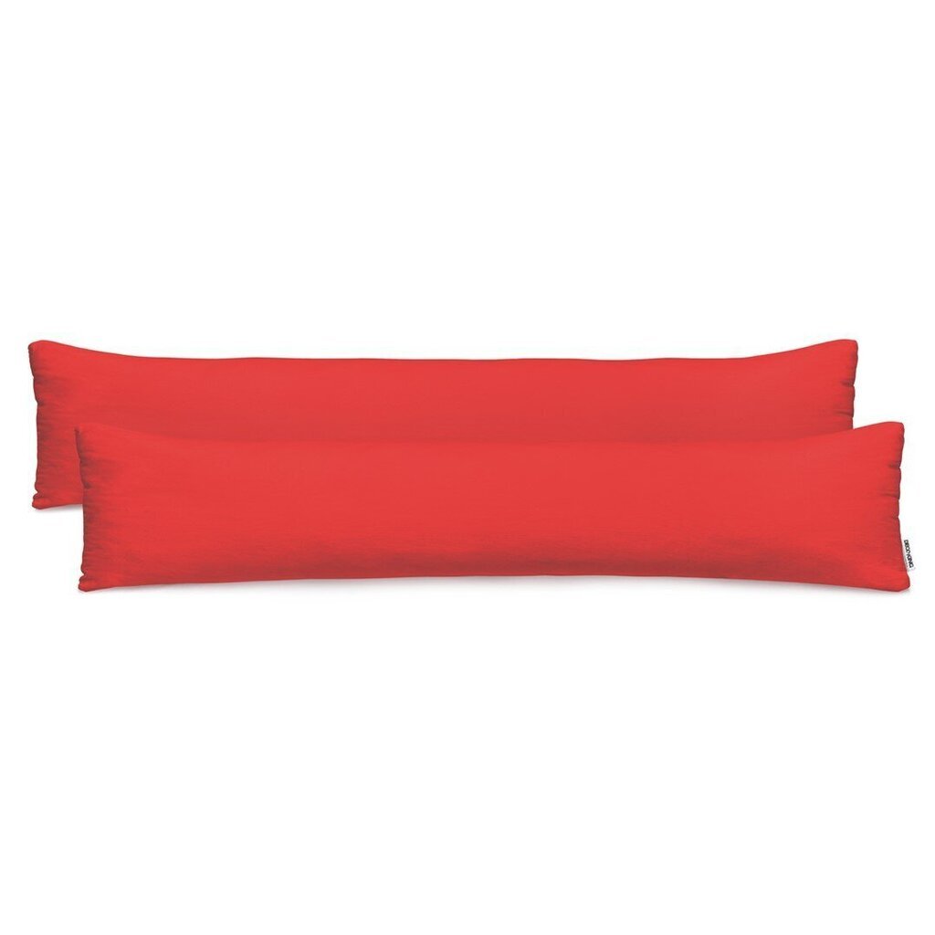 DecoKing Amber -tyynyliina 2 kpl, punainen, 20 x 145 cm hinta ja tiedot | Koristetyynyt ja tyynynpäälliset | hobbyhall.fi