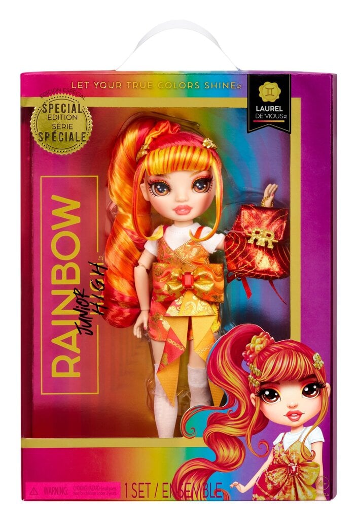 Nukke Rainbow Hight Junior LD, 23 cm hinta ja tiedot | Tyttöjen lelut | hobbyhall.fi