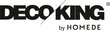DecoKing Amber -tyynyliina 2 kpl, musta, 40 x 80 cm hinta ja tiedot | Koristetyynyt ja tyynynpäälliset | hobbyhall.fi