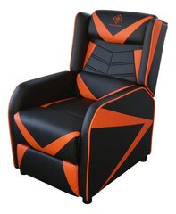 Pelinojatuoli Deltaco Gaming GAM-087, 49 x 53,5 cm, musta/oranssi hinta ja tiedot | Toimistotuolit | hobbyhall.fi