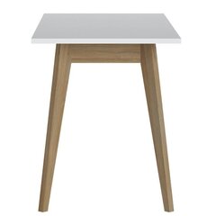 Työpöytä Plissee, 150x65x76cm, valkoinen hinta ja tiedot | Tietokonepöydät ja työpöydät | hobbyhall.fi