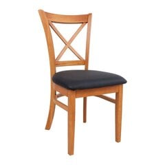 Mix & Match ruokapöydän tuoli, musta /ruskea hinta ja tiedot | Ruokapöydän tuolit | hobbyhall.fi