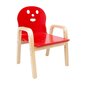 Lasten tuoli HAPPY punainen hinta ja tiedot | Lasten pöydät ja tuolit | hobbyhall.fi