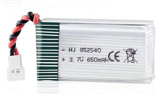 4kpl akku Syma Drone x5C X5 3.7V 650mAh 25C Advanced Lipo + 4 in 1 laturille hinta ja tiedot | Paristot | hobbyhall.fi