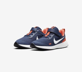 Nike Jalkineet Revolution 5 Blue Orange hinta ja tiedot | Lasten urheilukengät | hobbyhall.fi