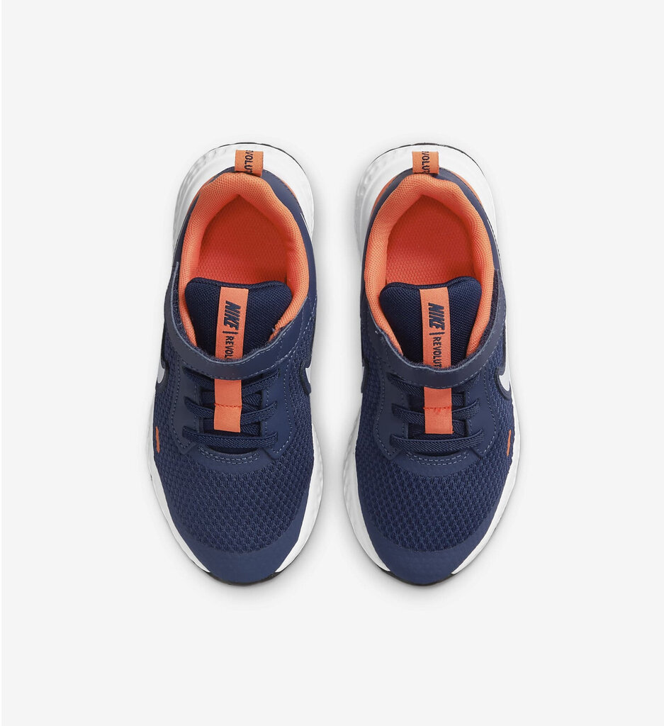 Nike Jalkineet Revolution 5 Blue Orange hinta ja tiedot | Lasten urheilukengät | hobbyhall.fi