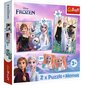 Trefl Frozen 2, palapeli + muistipeli hinta ja tiedot | Palapelit | hobbyhall.fi