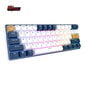 Royal Kludge RK61 Plus TKL näppäimistö | 60%, Hot-swap, Sky Cyan Switches, US, valkoinen/sininen hinta ja tiedot | Näppäimistöt | hobbyhall.fi