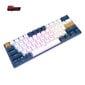 Royal Kludge RK61 Plus TKL näppäimistö | 60%, Hot-swap, Sky Cyan Switches, US, valkoinen/sininen hinta ja tiedot | Näppäimistöt | hobbyhall.fi