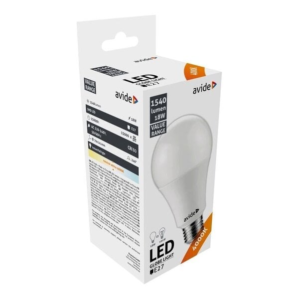 LED-lamppu Avide 18W E27 4000K